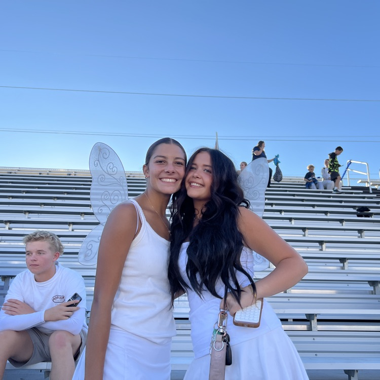 angels at the football game