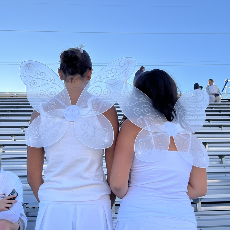 angels at the football game