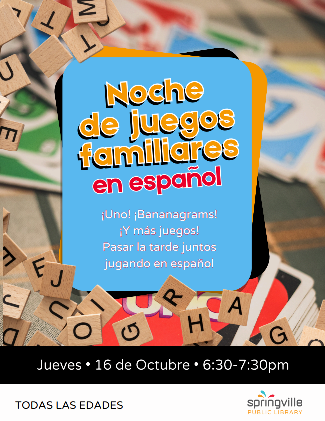 Noche de juegos familiares en espanol
