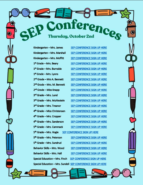 SEP Conference Sign-UPs 