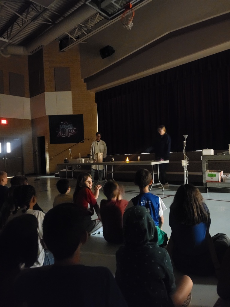 BYU Students teaching Science to fourth grade students 