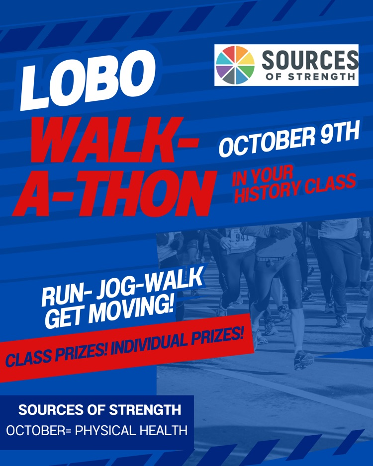 walk a thon flier- October 8