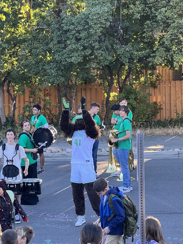 UVU wolverine and PHS band