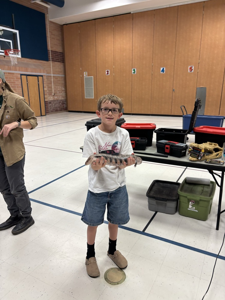 Third grade had Scales and Tails come to celebrate the end of their CKLA animal unit.