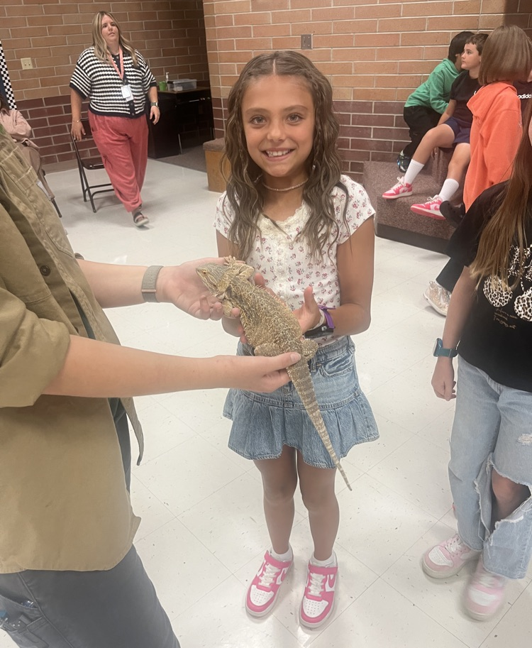 Third grade had Scales and Tails come to celebrate the end of their CKLA animal unit.