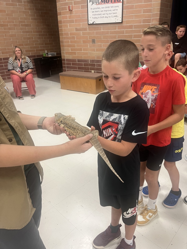 Third grade had Scales and Tails come to celebrate the end of their CKLA animal unit.