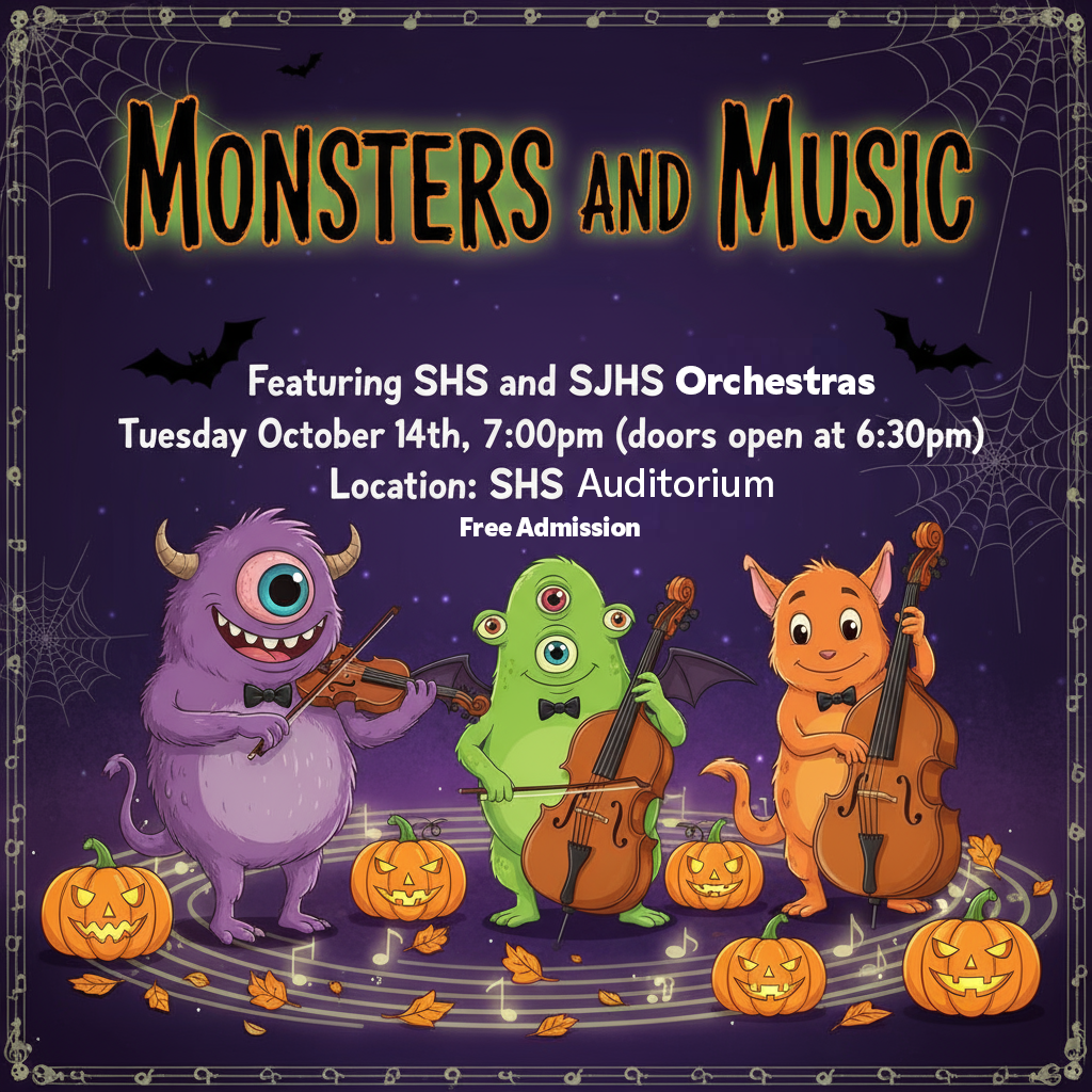 Monsters and Music orchestra concert
