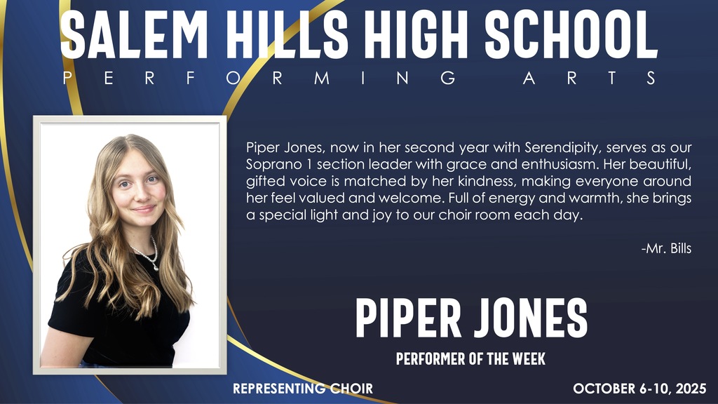 Performer of the Week: Piper Jones