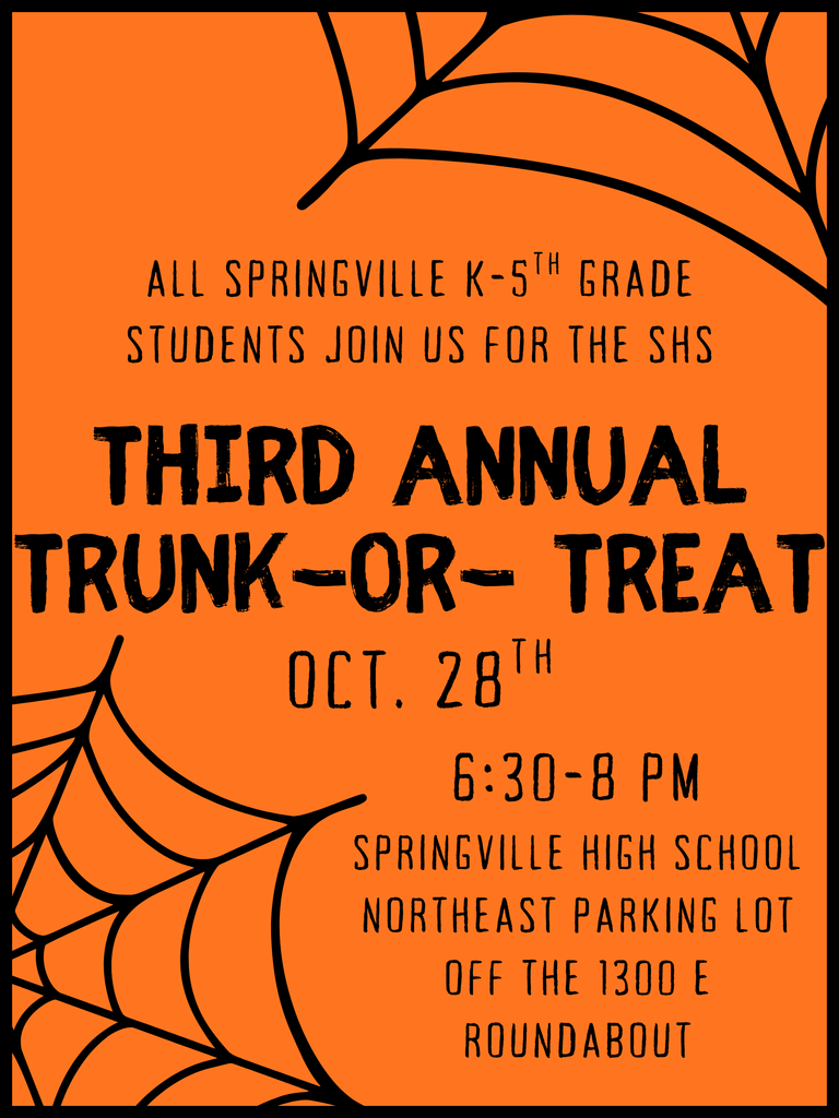 3rd Annual Trunk or Treat