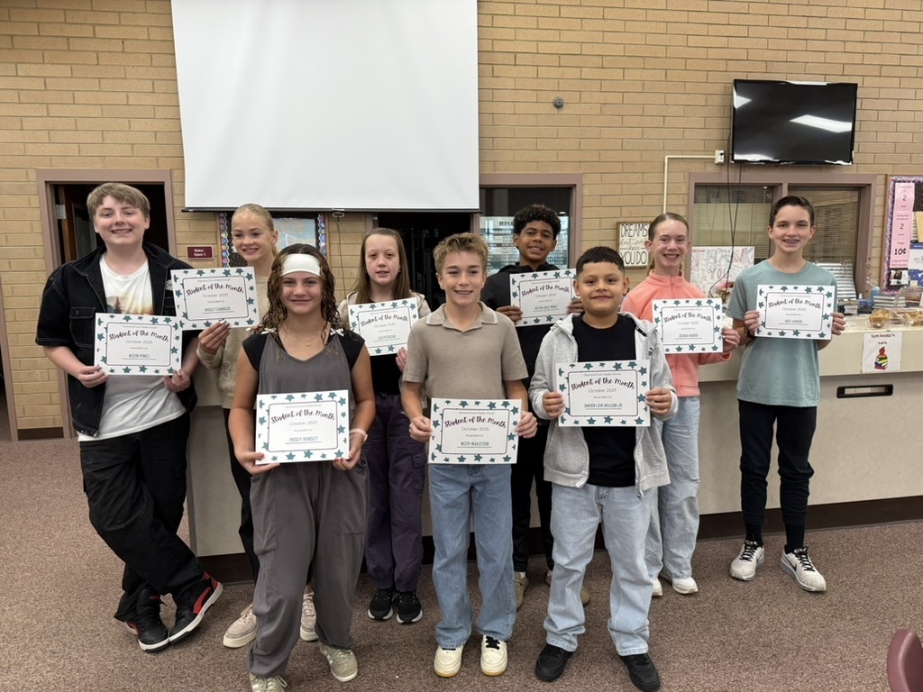 October Student of the Month