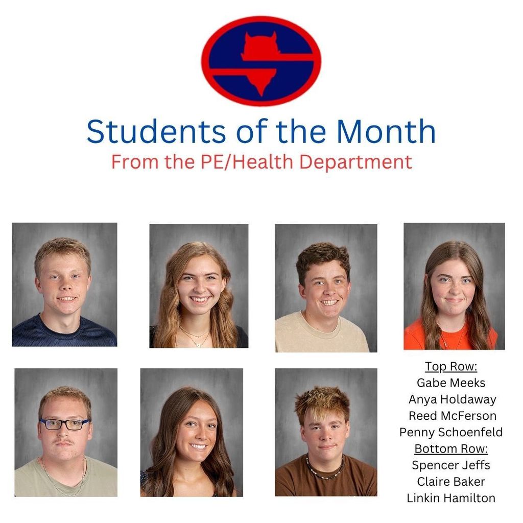 October Students of the Month