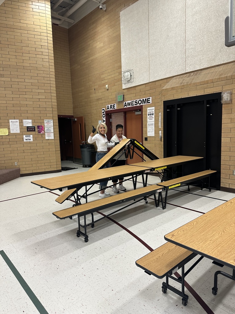 New Lunch Tables!