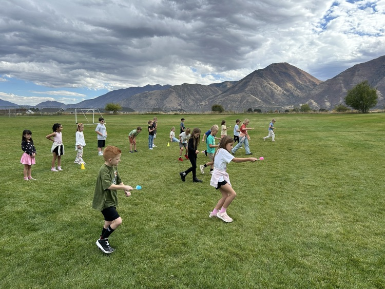 This week Mrs. Black’s 2nd grade class had their own Olympics after learning about how the Olympics started in Ancient Greece!