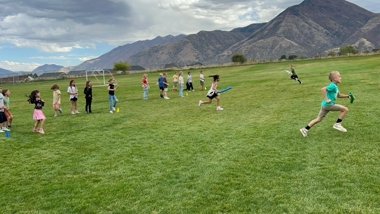 This week Mrs. Black’s 2nd grade class had their own Olympics after learning about how the Olympics started in Ancient Greece!