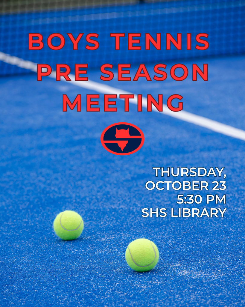 Boys Tennis info meeting