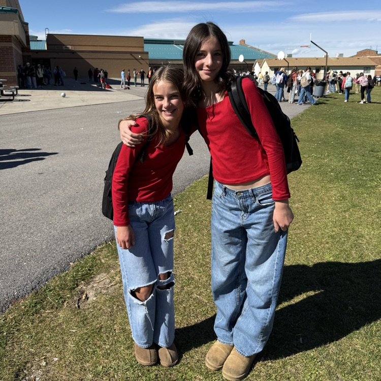red shirts