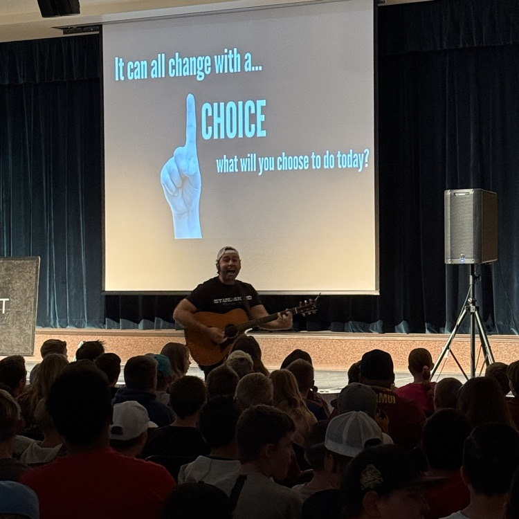 man singing