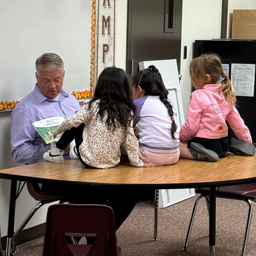 Story time with Mr. Glenn