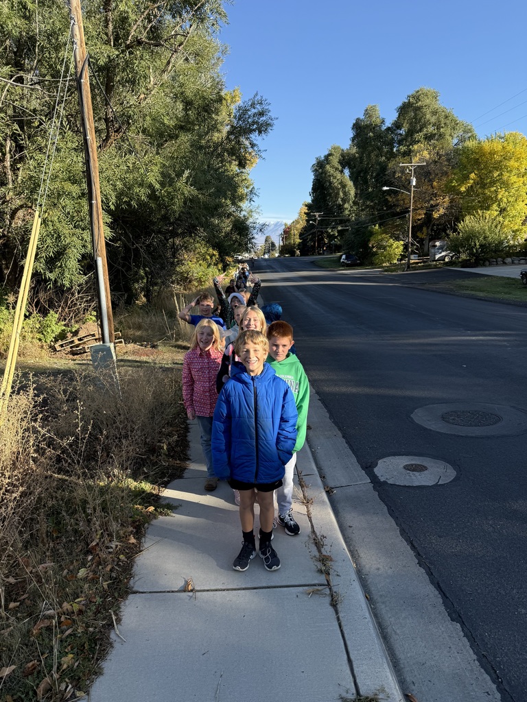 4th Graders at the cemetery