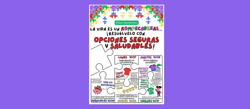 Safe and Healthy Choices Week- Spanish Version