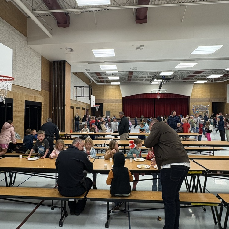police sitting with kids