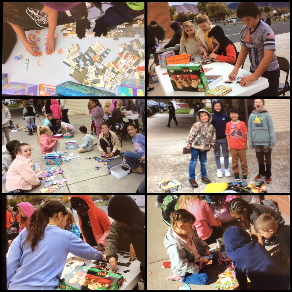 Puzzle Palooza at Lunch