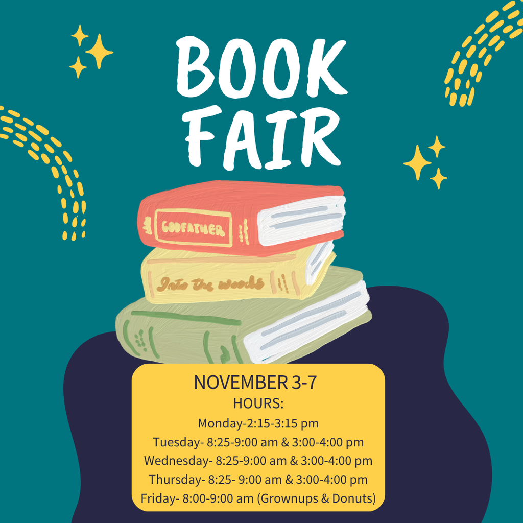 picture of books and the hours of the book fair