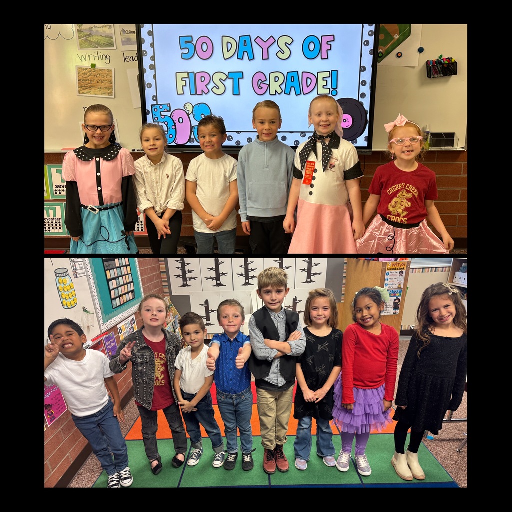 Celebrating the 50th day of First Grade