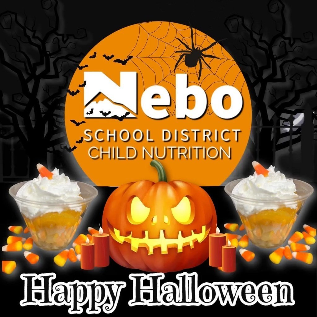 Happy Halloween from Nebo School District Child Nutrition Team
