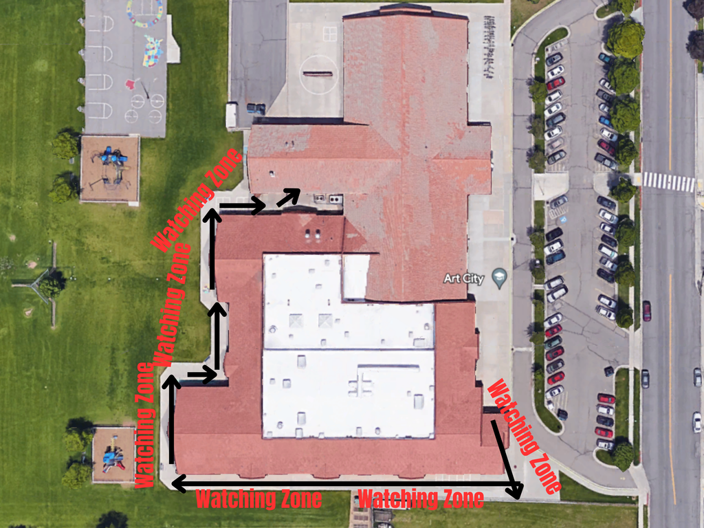 Halloween Parade Map