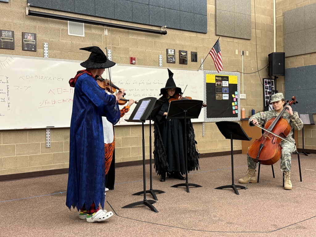 Orchestra Halloween Concert Trick-or-Treating with Chamber Choir Quartets