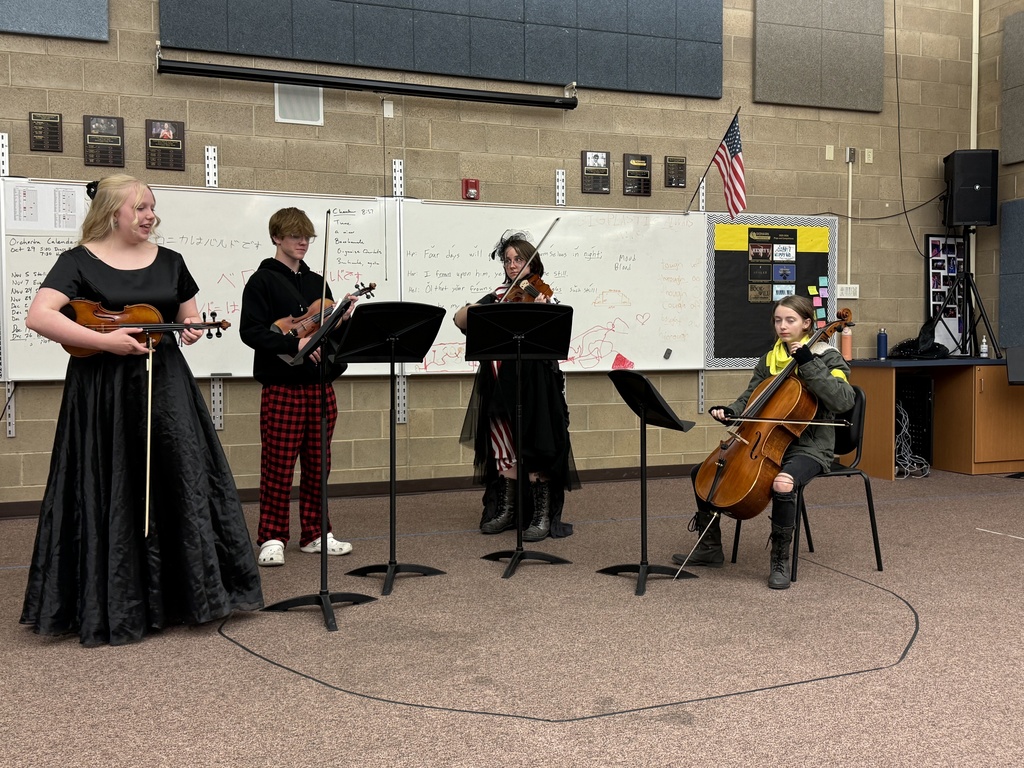 Orchestra Halloween Concert Trick-or-Treating with Chamber Choir Quartets