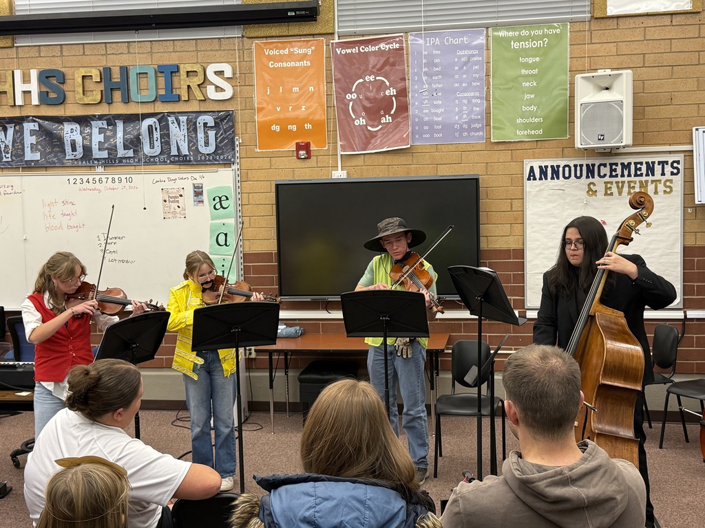 Orchestra Halloween Concert Trick-or-Treating with Chamber Choir Quartets