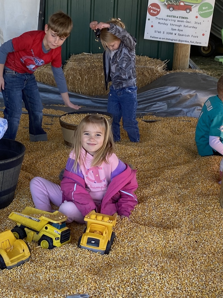 1st Grade at the pumpkin patch
