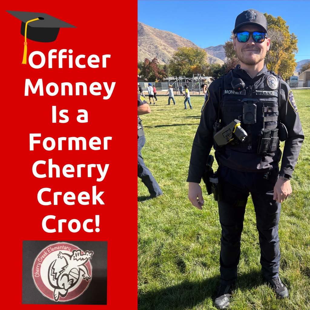 Officer Monney is a former Cherry Creek Croc