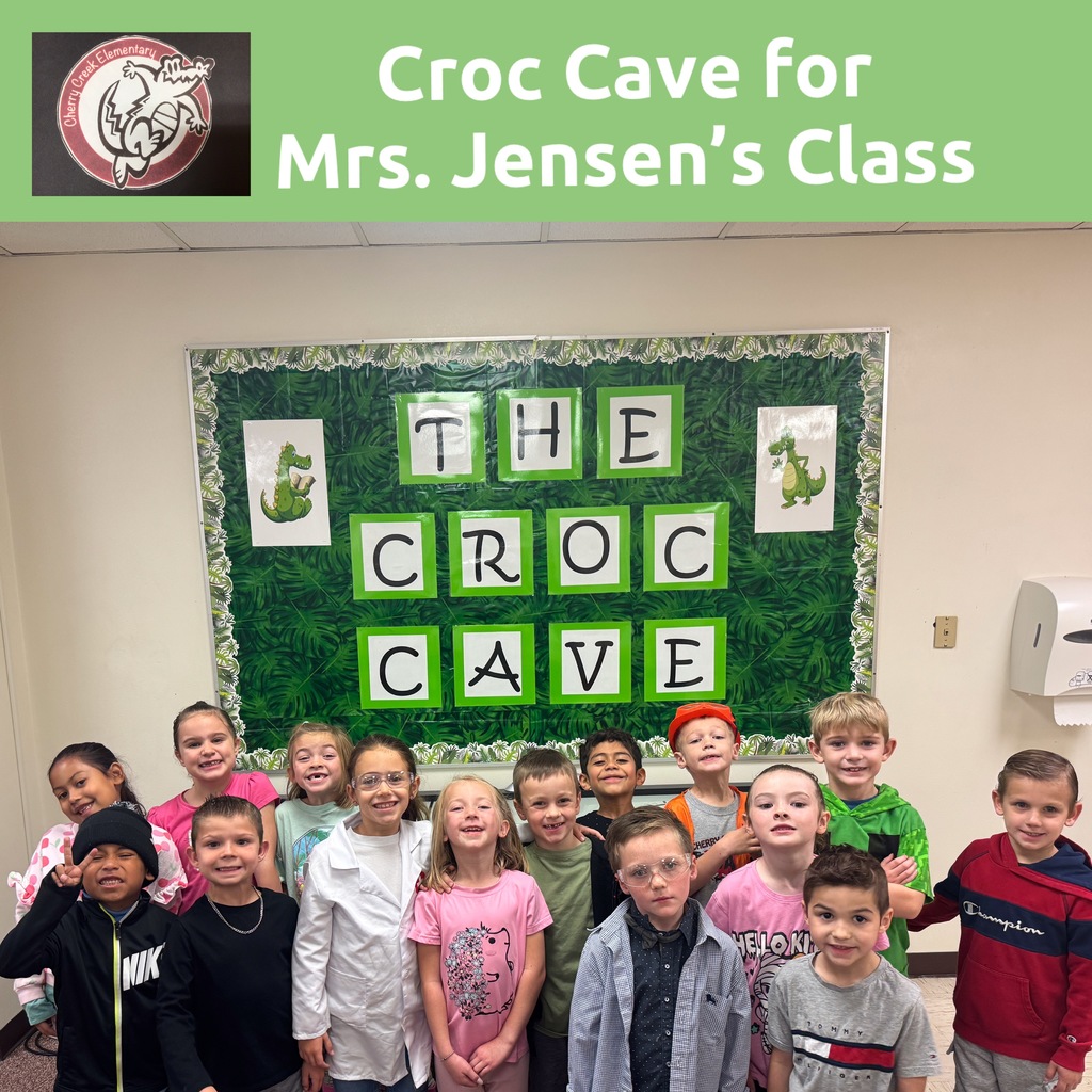 Mrs. Jensen’s Class Goes to the Croc Cave