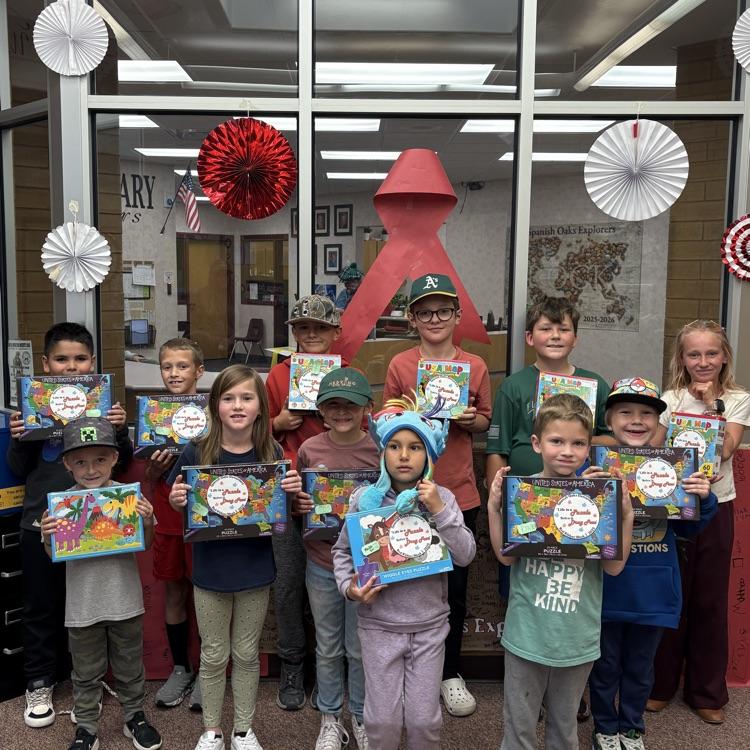 group picture of red ribbon.