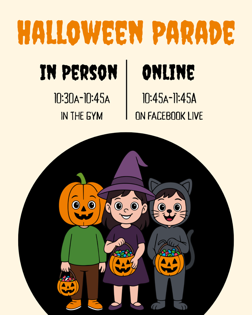 Information on a Halloween parade