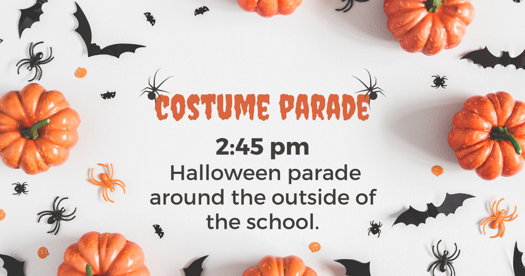 halloween parade today at 2:45
