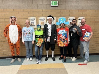 English Department Halloween 2025