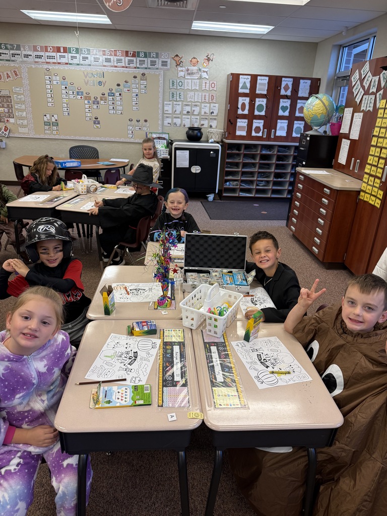 Kids participating in Halloween activities.