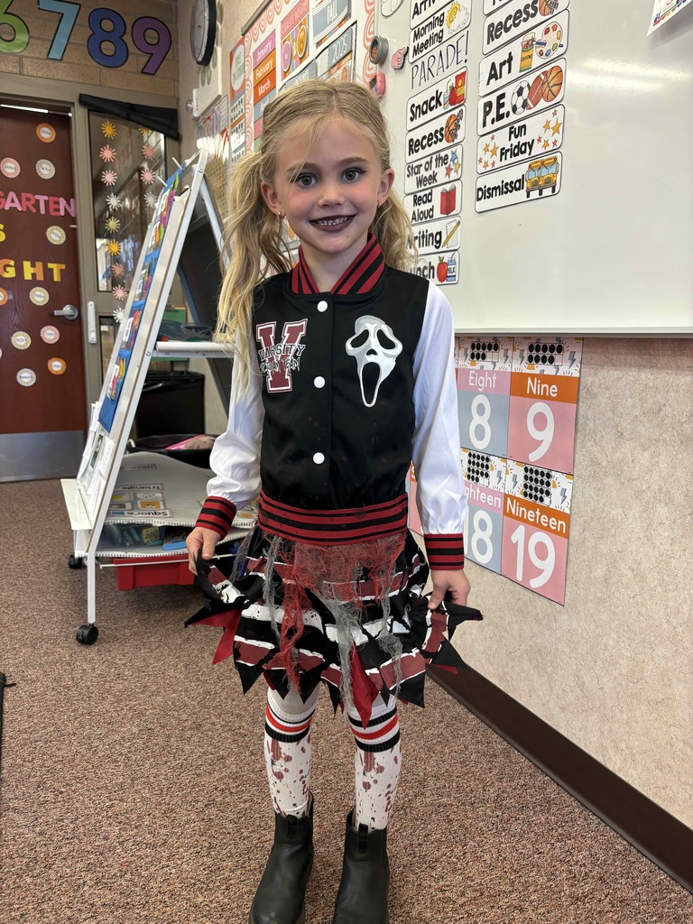 Kids participating in Halloween activities.