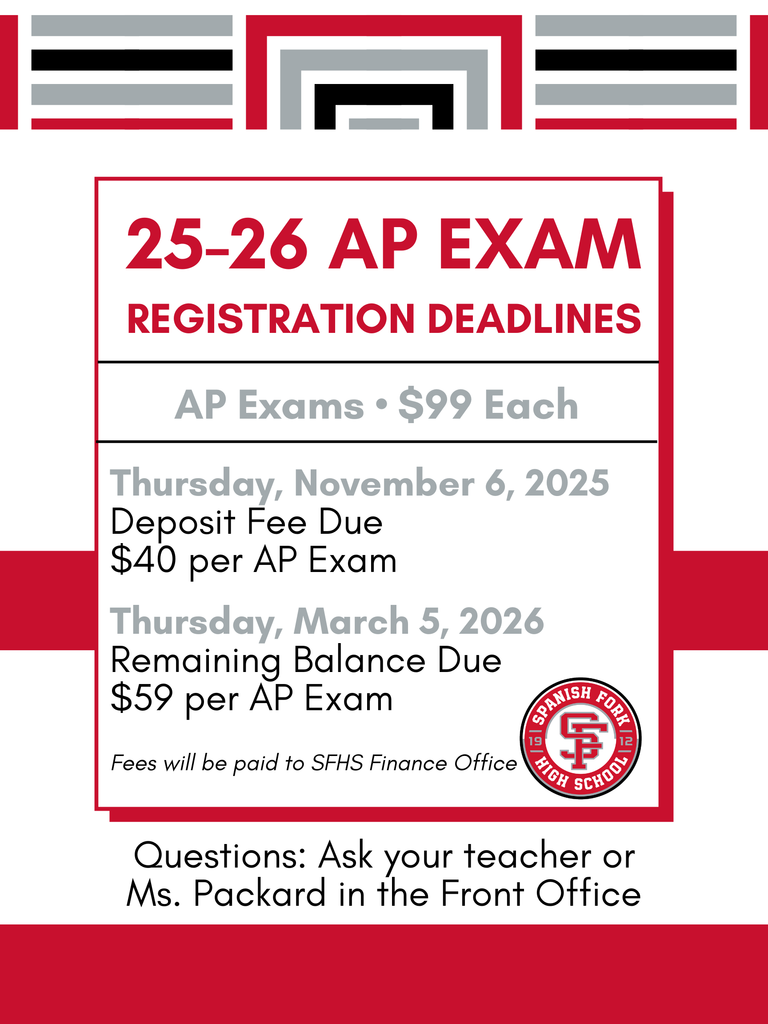 AP Exam Deadlines Reminder