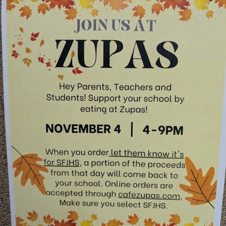 zupas fund raiser
