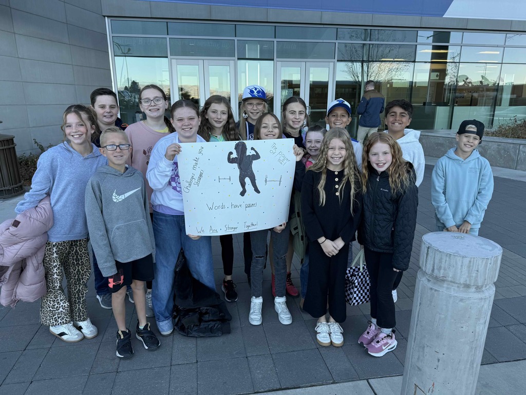 Maple Ridge Student Council members at the BYU Student Council Conference.