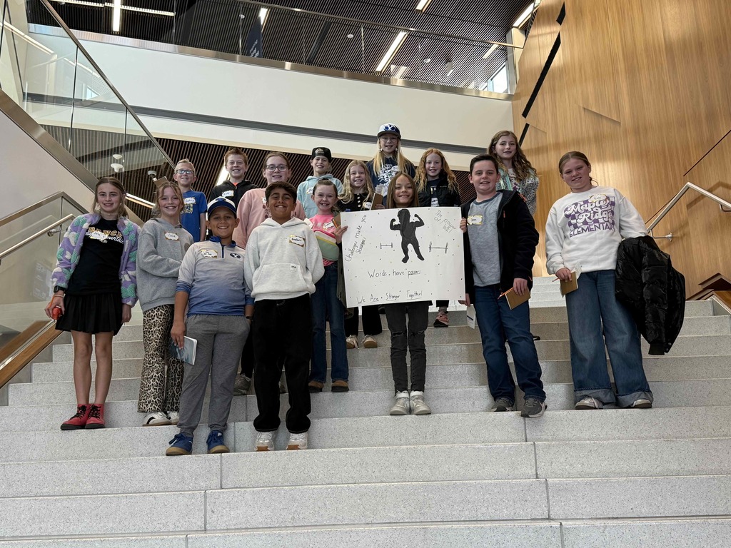 Maple Ridge Student Council members at the BYU Student Council Conference.