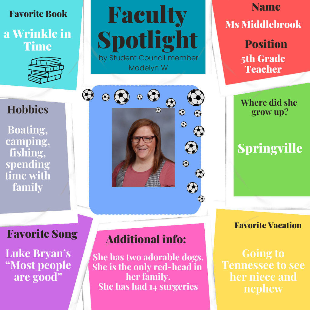 faculty spotlight on ms middlebrook