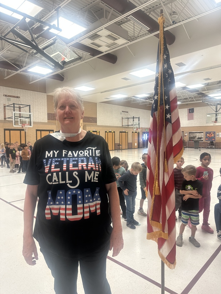 Grandma Berita with her Veterans shirt
