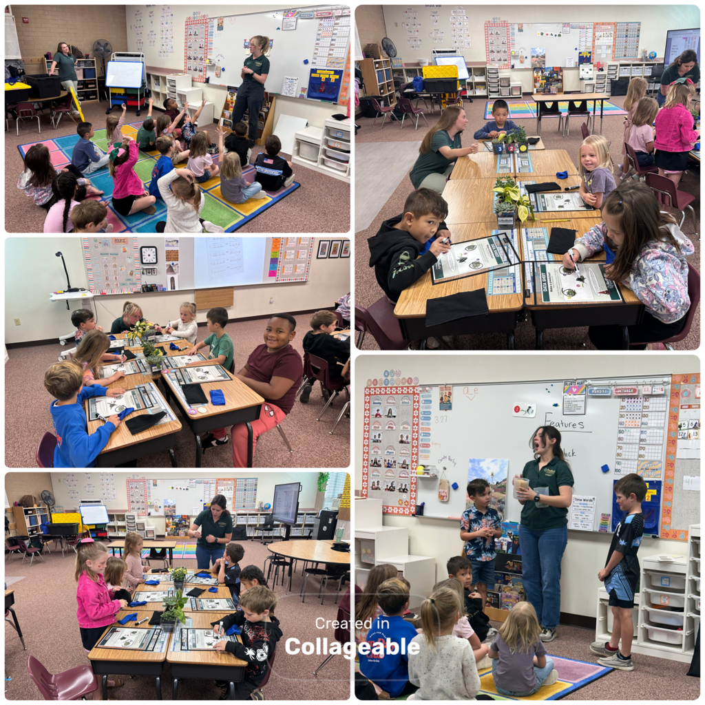 First grade with Red Butte Gardens