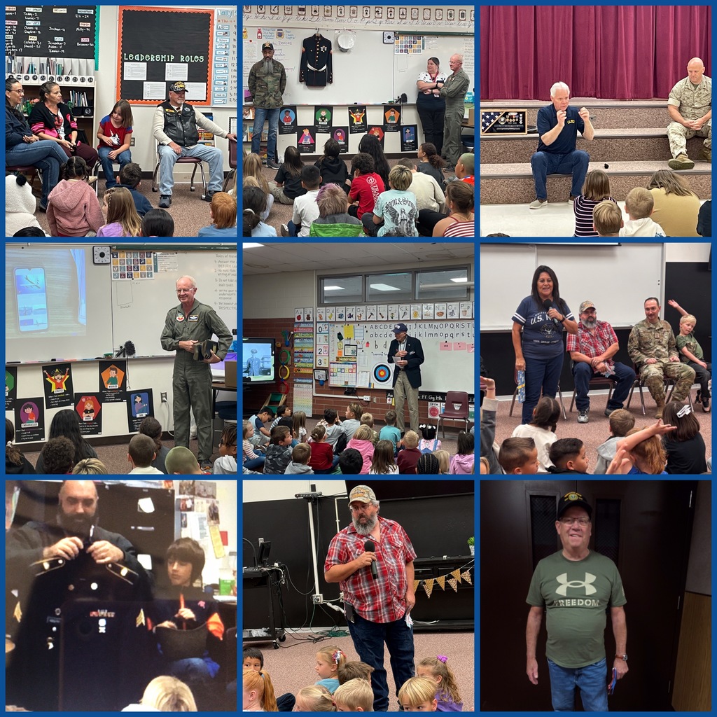 Vets came to Cherry Creek Classes to share their military experiences